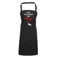 Will You Accept this Rosé Apron