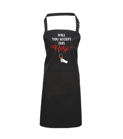 Will You Accept this Rosé Apron