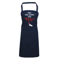 Will You Accept this Rosé Apron
