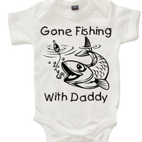 Body pour bébé Parti à la pêche avec papa 