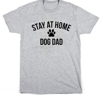 Edward Sinclair T-shirt unisexe 'Stay at Home Dog Dad'