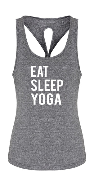 Eat Sleep Yoga Knot Vest