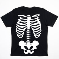 Skeleton Halloween Black Children's T-shirt