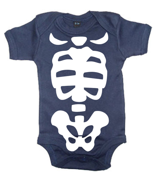 Body bébé Halloween squelette