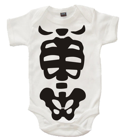 Skeleton Halloween Baby Bodysuit