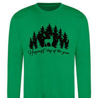 Conception du jour le plus heureux de l'année Sweat-shirt