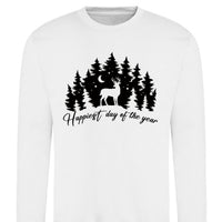 Conception du jour le plus heureux de l'année Sweat-shirt