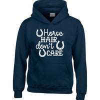Sweat à capuche Don't Care en crin de cheval 