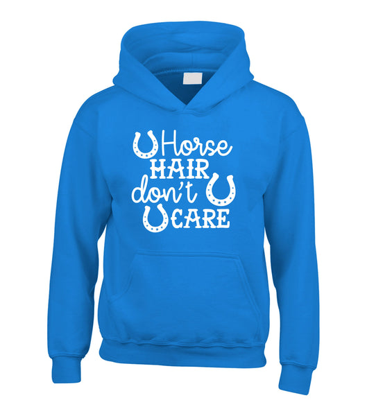 Horse Hair Don't Care Hoodie