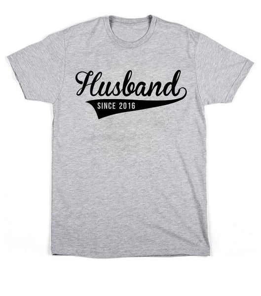 Husband since...Personalised Men's T-Shirt