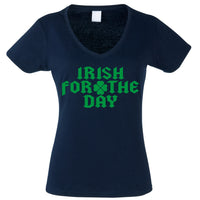 Irish for the day Women's Vneck One Size