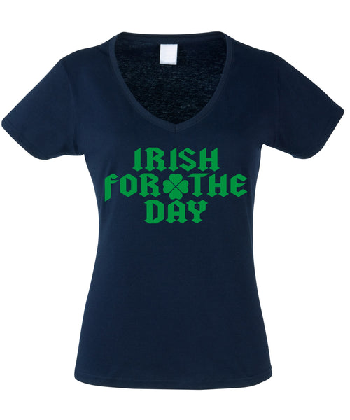 Irish for the day Women's Vneck One Size