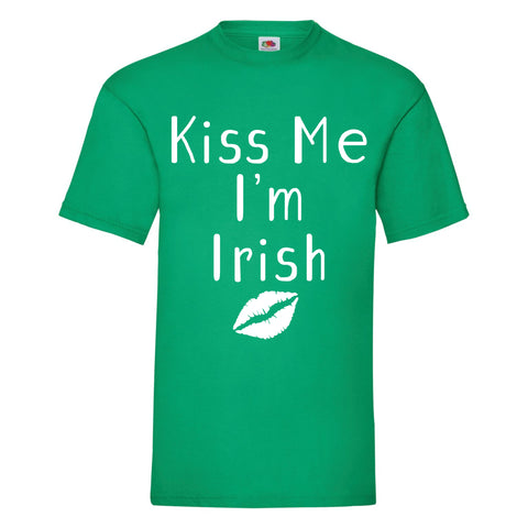 Embrasse-moi, je suis irlandais T-shirt unisexe 
