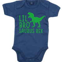 'Lil Bro Saurus Rex' Baby Bodysuit