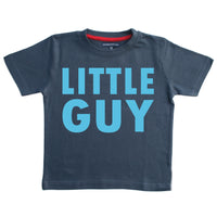 Ensemble de t-shirts pour enfants et unisexe Big Guy &amp; Little Guy bleu marine 