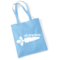 Vivre la vie sur le Veg Tote bag