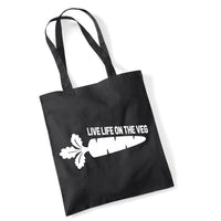 Vivre la vie sur le Veg Tote bag