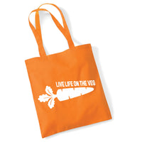 Vivre la vie sur le Veg Tote bag