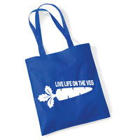 Vivre la vie sur le Veg Tote bag