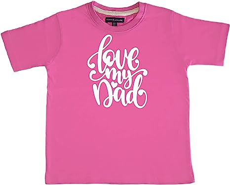 Love My dad |Kids T-Shirt