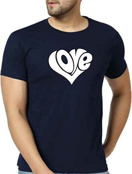Love in heart shape. Valentines Unisex T-Shirt
