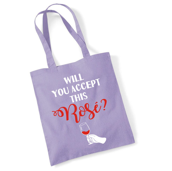 Will You Accept this Rosé Tote Bag