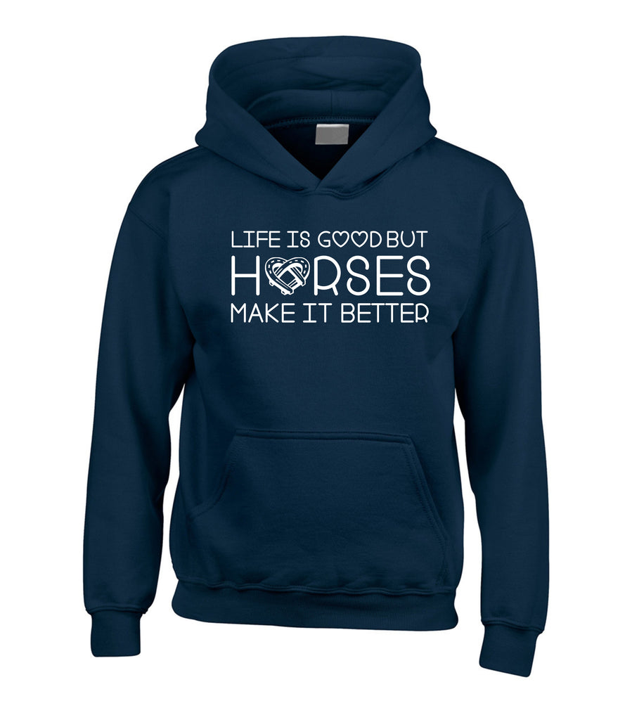 Life is good hoodie on sale