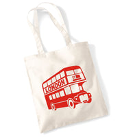 London Bus Tote Bag