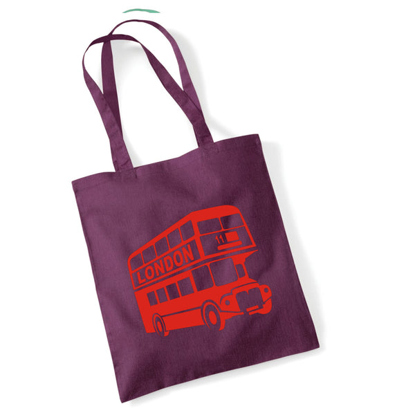 London Bus Tote Bag