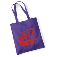 London Bus Tote Bag