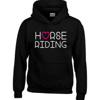 Love Horse Riding Hoodie