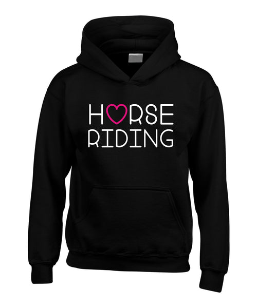 Love Horse Riding Hoodie