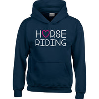 Love Horse Riding Hoodie