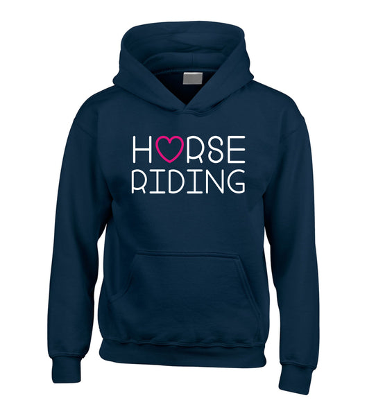 Sweat à capuche Love Horse Riding 