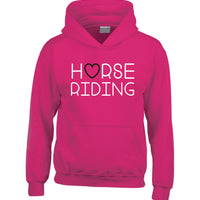 Love Horse Riding Hoodie