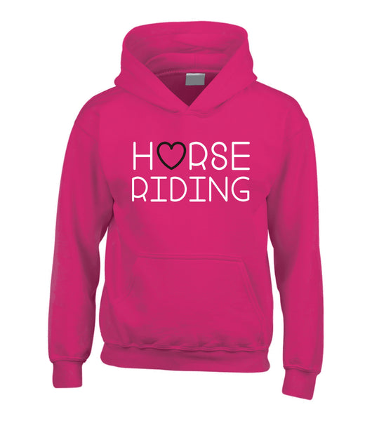 Sweat à capuche Love Horse Riding 