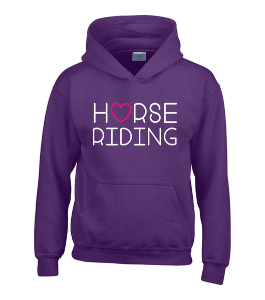 Sweat à capuche Love Horse Riding 