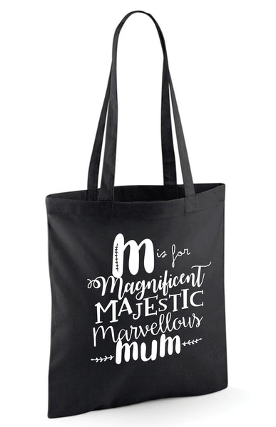M est pour maman Tote bag 