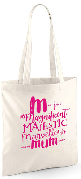 M est pour maman Tote bag 