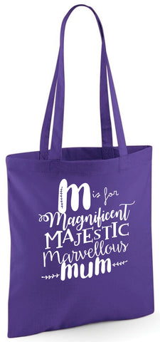 M est pour maman Tote bag 