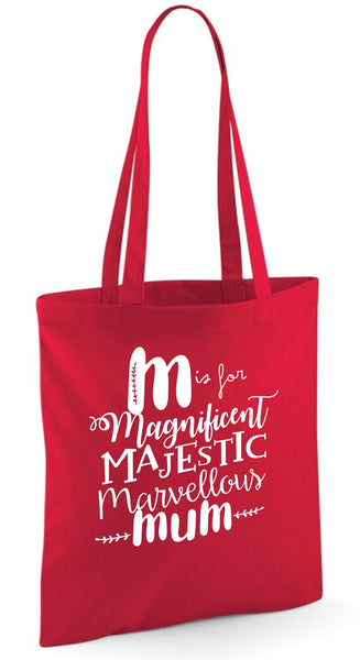 M est pour maman Tote bag 