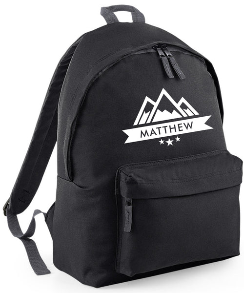 Personalised Mountain Backpack