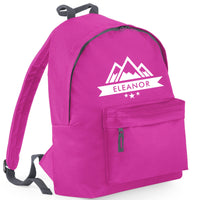 Personalised Mountain Backpack