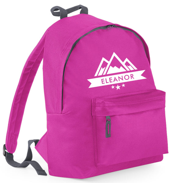 Personalised Mountain Backpack