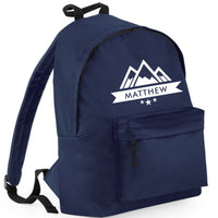 Personalised Mountain Backpack