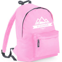 Personalised Mountain Backpack