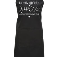 Personalised Mum's Kitchen Apron with Name