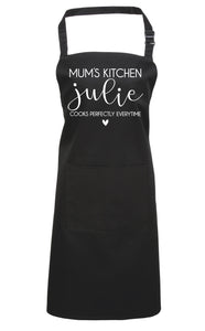 Personalised Mum's Kitchen Apron with Name