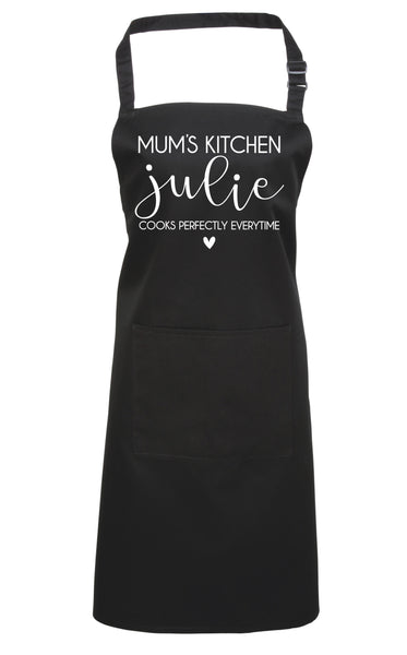 Personalised Mum's Kitchen Apron with Name