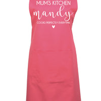 Personalised Mum's Kitchen Apron with Name